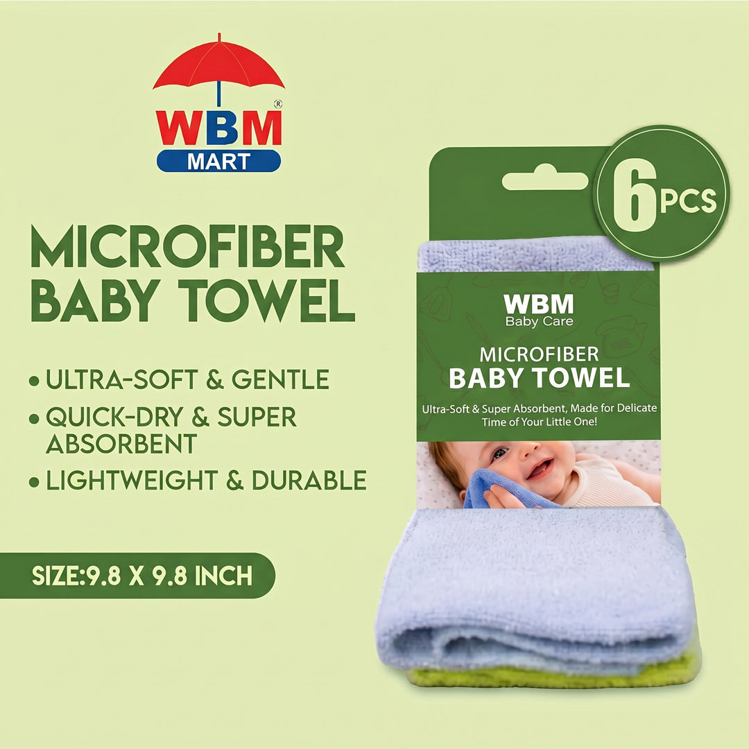 WBM Baby Grooming Kit – Brush, Bottle Brush &amp; Towels