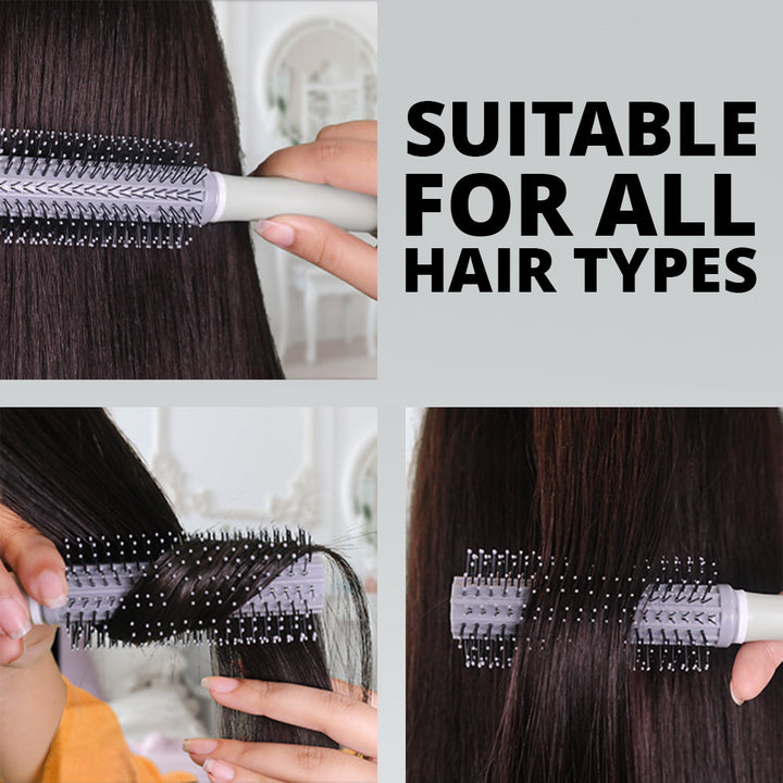 Grey Roller Hair Brush | WBM Care