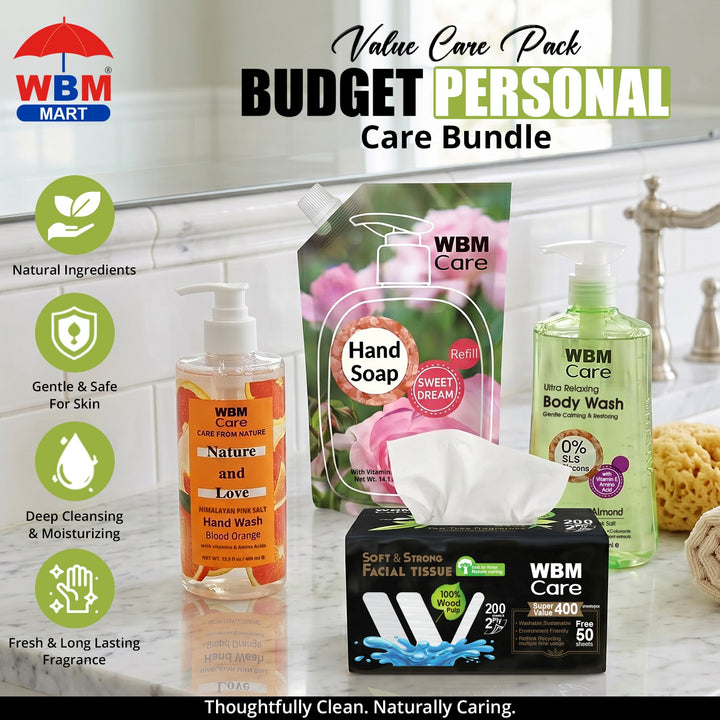 Value Care Pack – Budget Personal Care Bundle | WBM MART