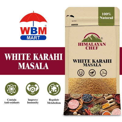 White Karahi Masala - 0.22 lbs (100g) | Himalayan Chef