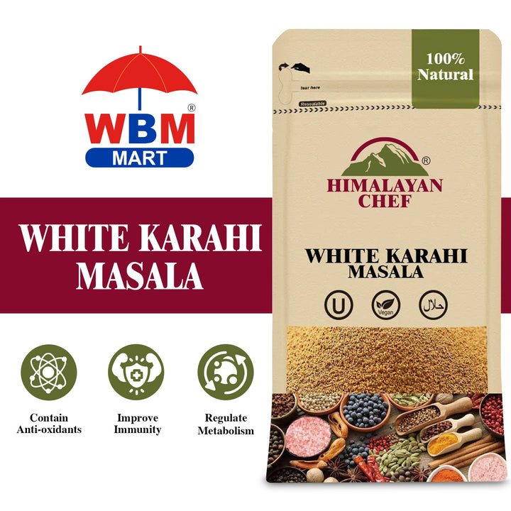 White Karahi Masala - 0.22 lbs (100g) | Himalayan Chef
