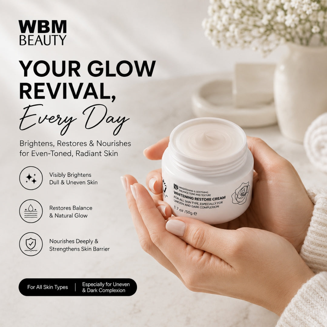 Whitening Restore Cream –  50g | WBM Beauty