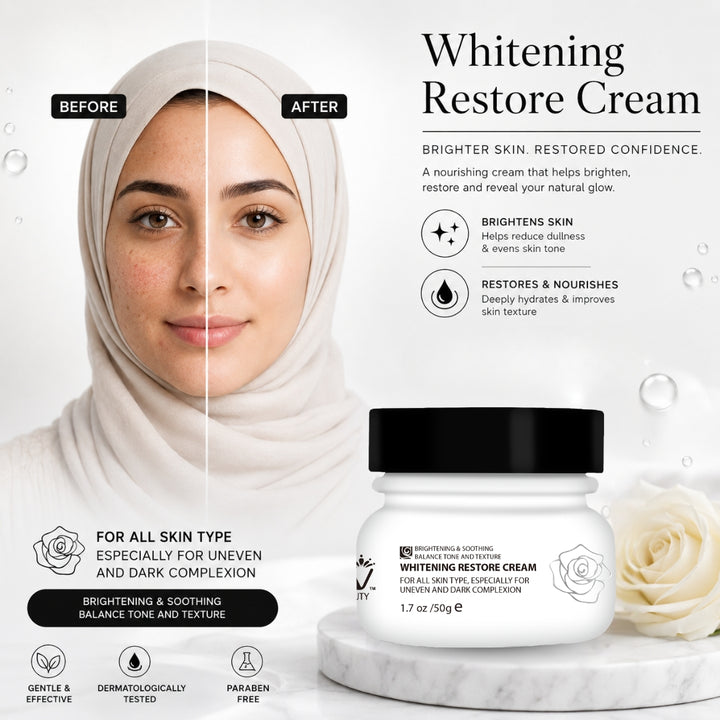 Whitening Restore Cream –  50g | WBM Beauty