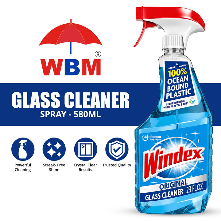 Glass Cleaner Spray - 580ml | Windex