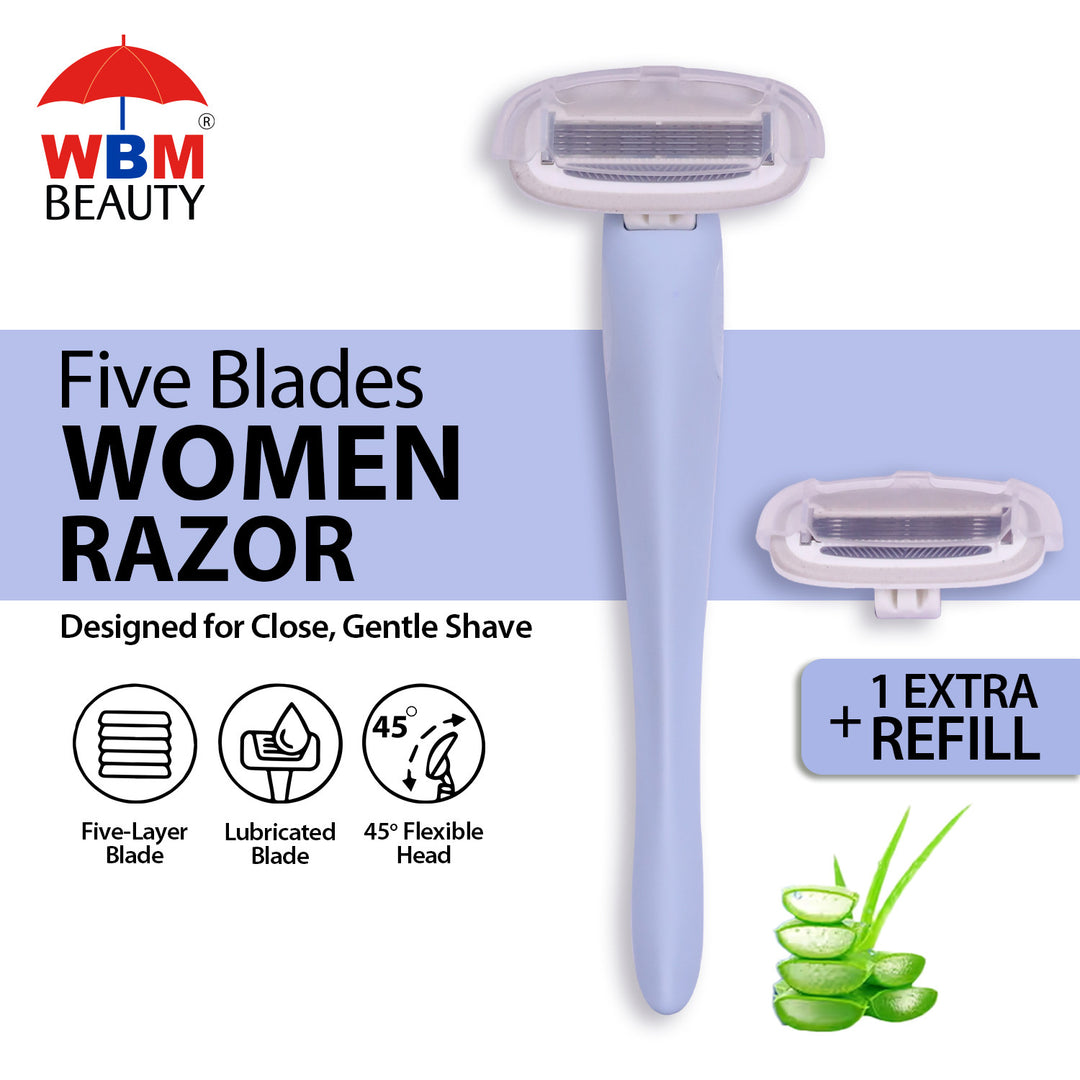 Women Razor with Refill (Any Random Color) | WBM Beauty