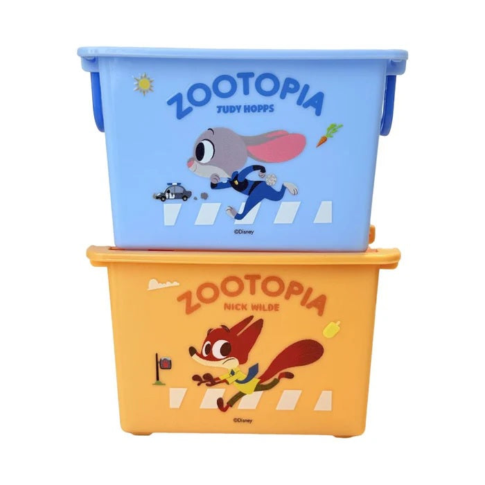 Disney Zootopia Stackable Tote Baskets Set of 2 Storage Organizers | WBM MART
